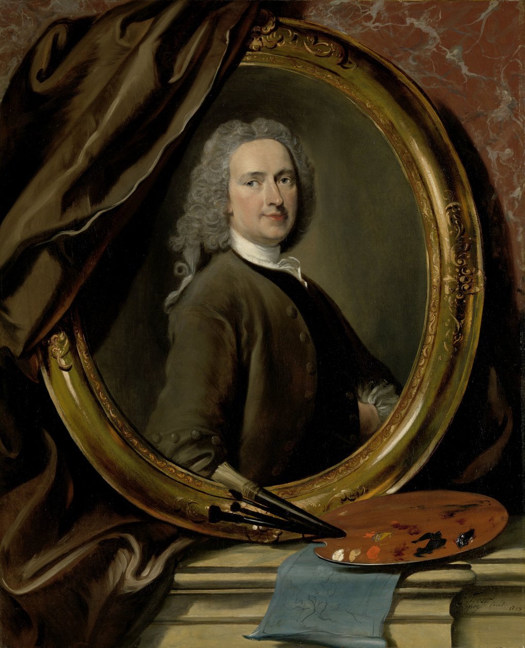 Auto-retrato
Auto-retrato de Cornelis Troost