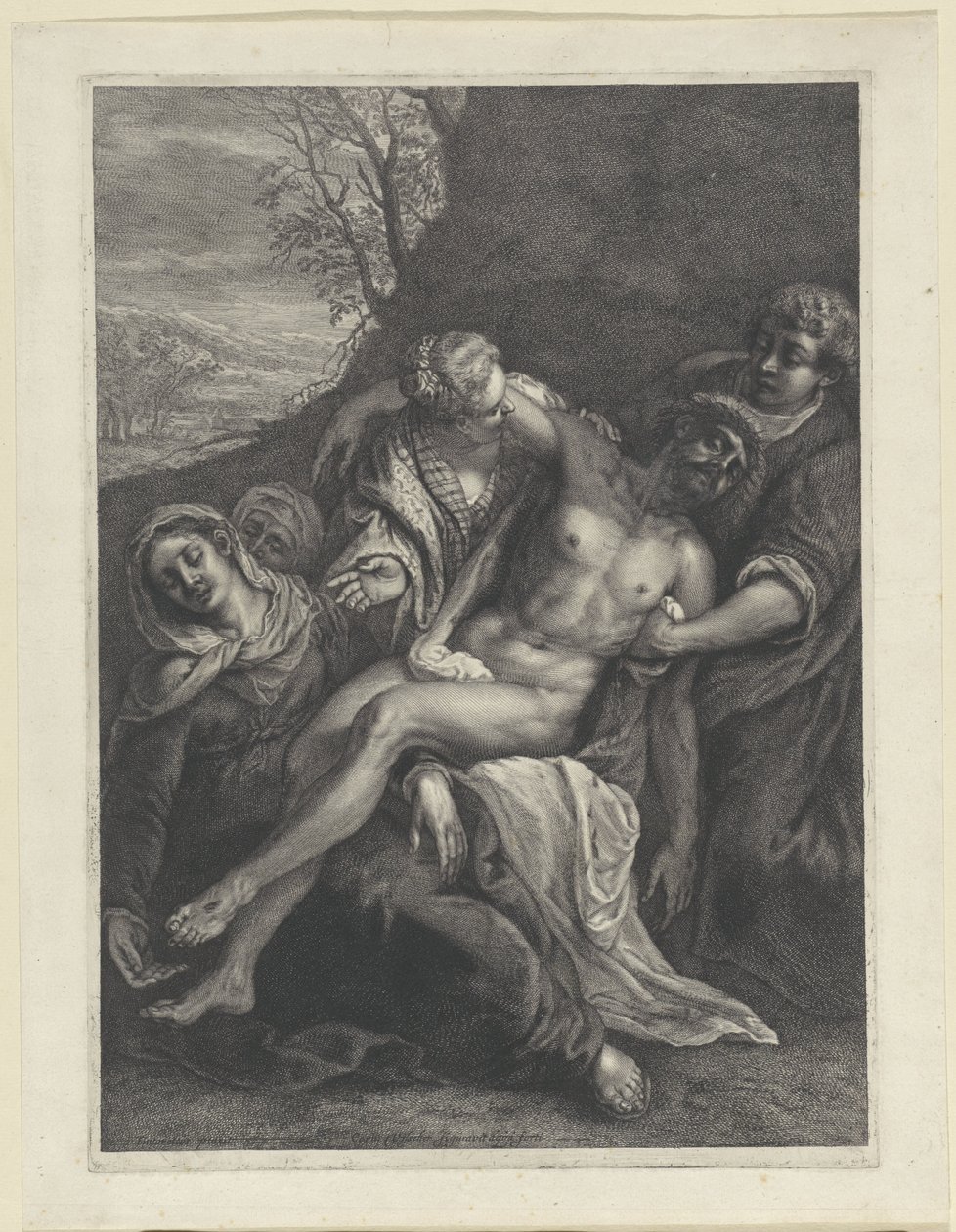 Tremor de Cristo de Cornelis Visscher (II)