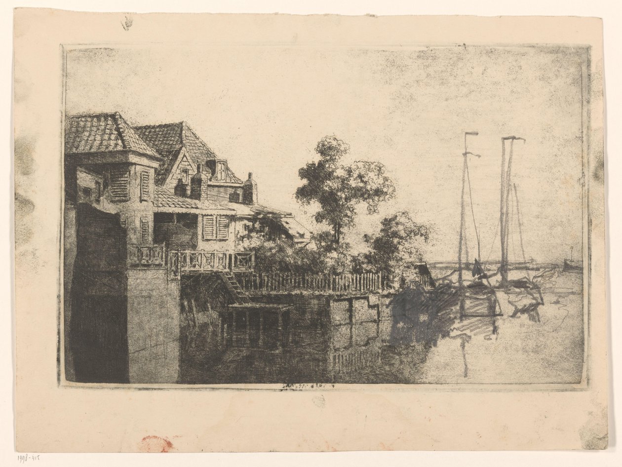 Casa na água de Cornelis Vreedenburgh