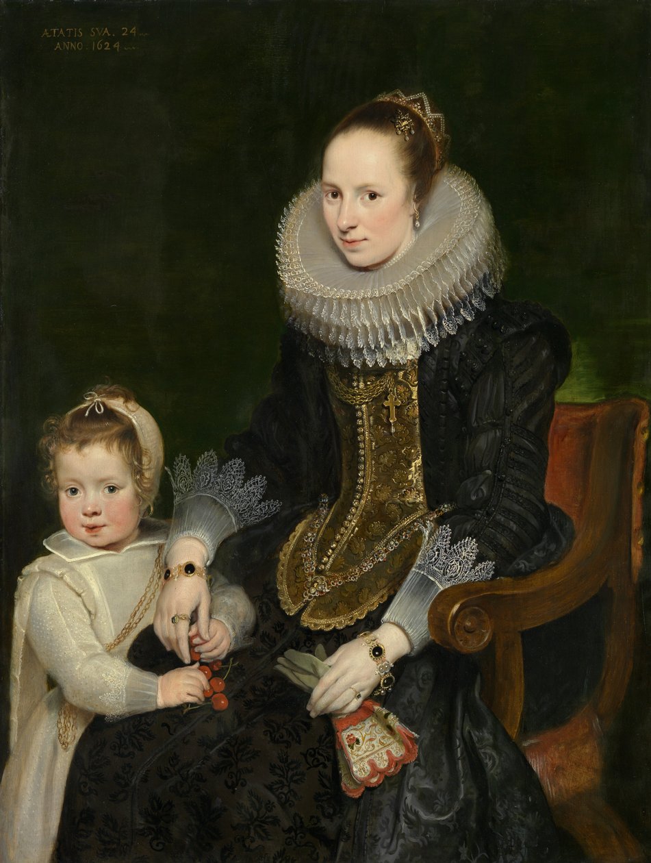 Mãe e filho de Cornelis de Vos