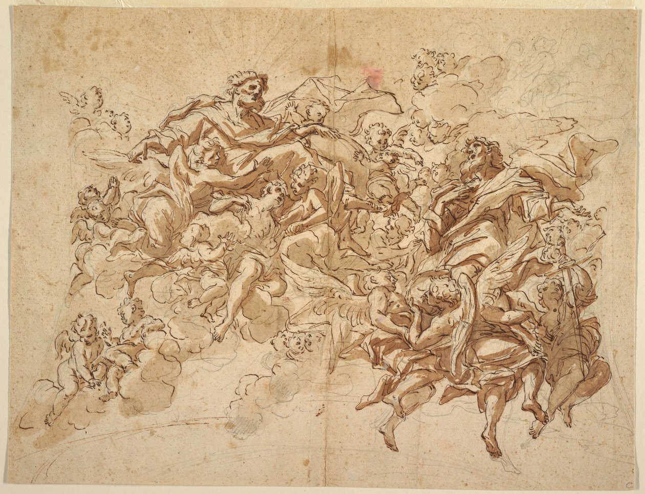 Apoteose de um santo de Corrado Giaquinto