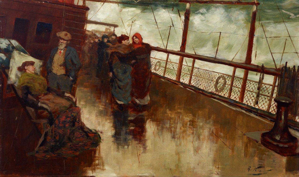 Os viajantes de Count Girolamo Pieri Nerli