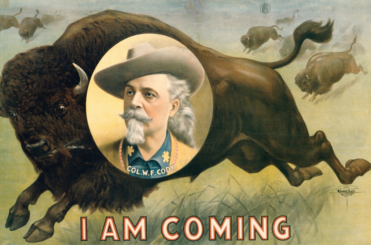 Buffalo Bill de Courier Lithography Company