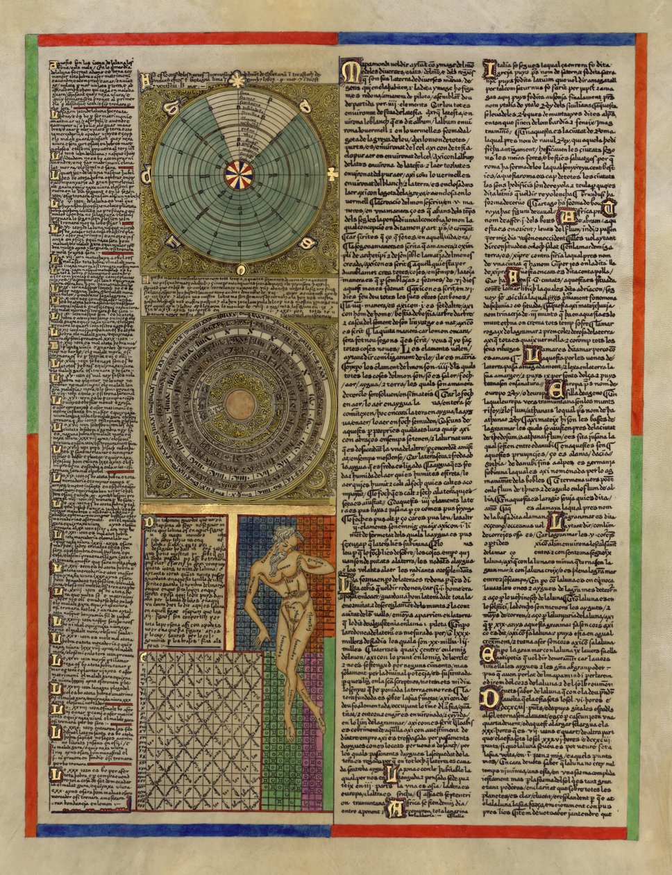 Full 1 do Atlas catalão de Abraham Cresques