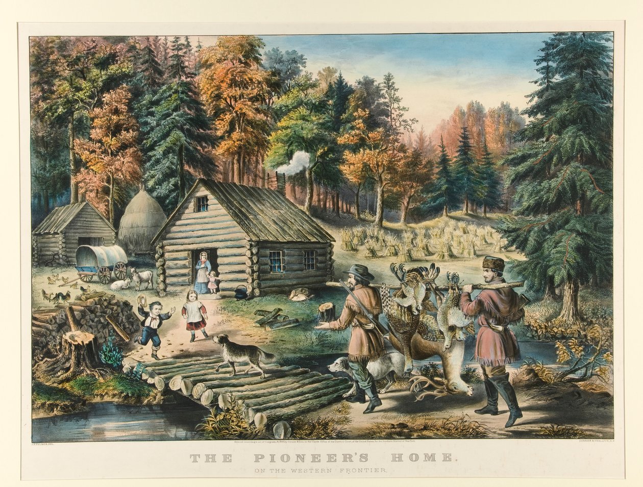O pioneiro de Currier and Ives