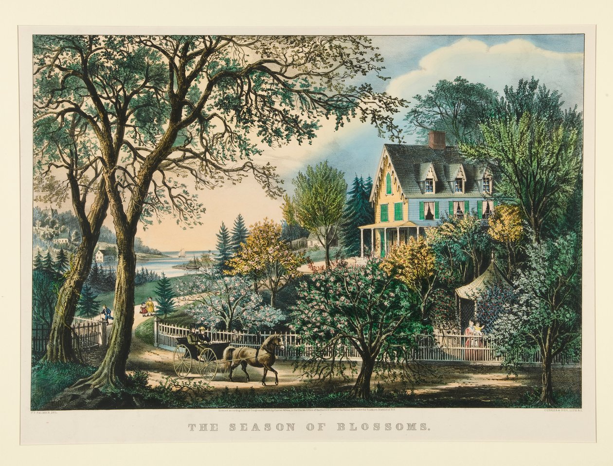 A Época das Florações de Currier and Ives