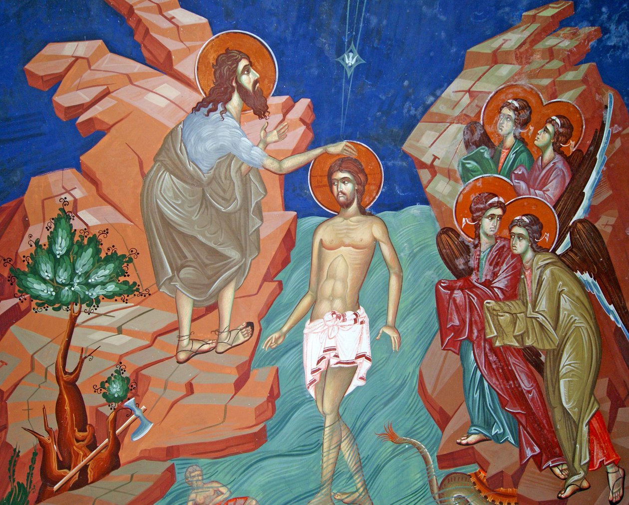 O batismo de Jesus, Chipre de Cypriot