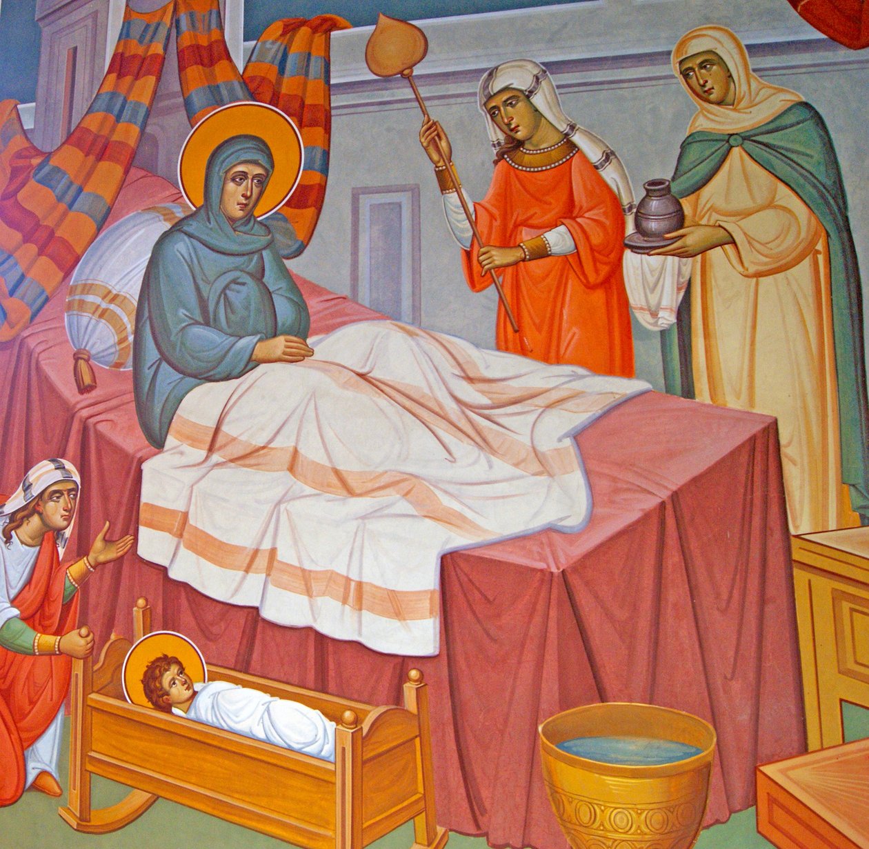 O nascimento da virgem, Chipre de Cypriot