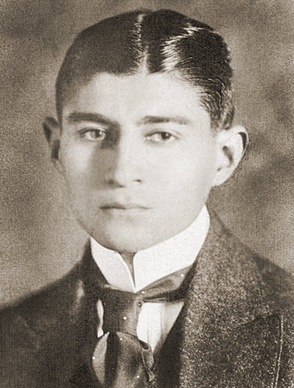 Retrato de Franz Kafka, (1883 - 1924) de Czech School