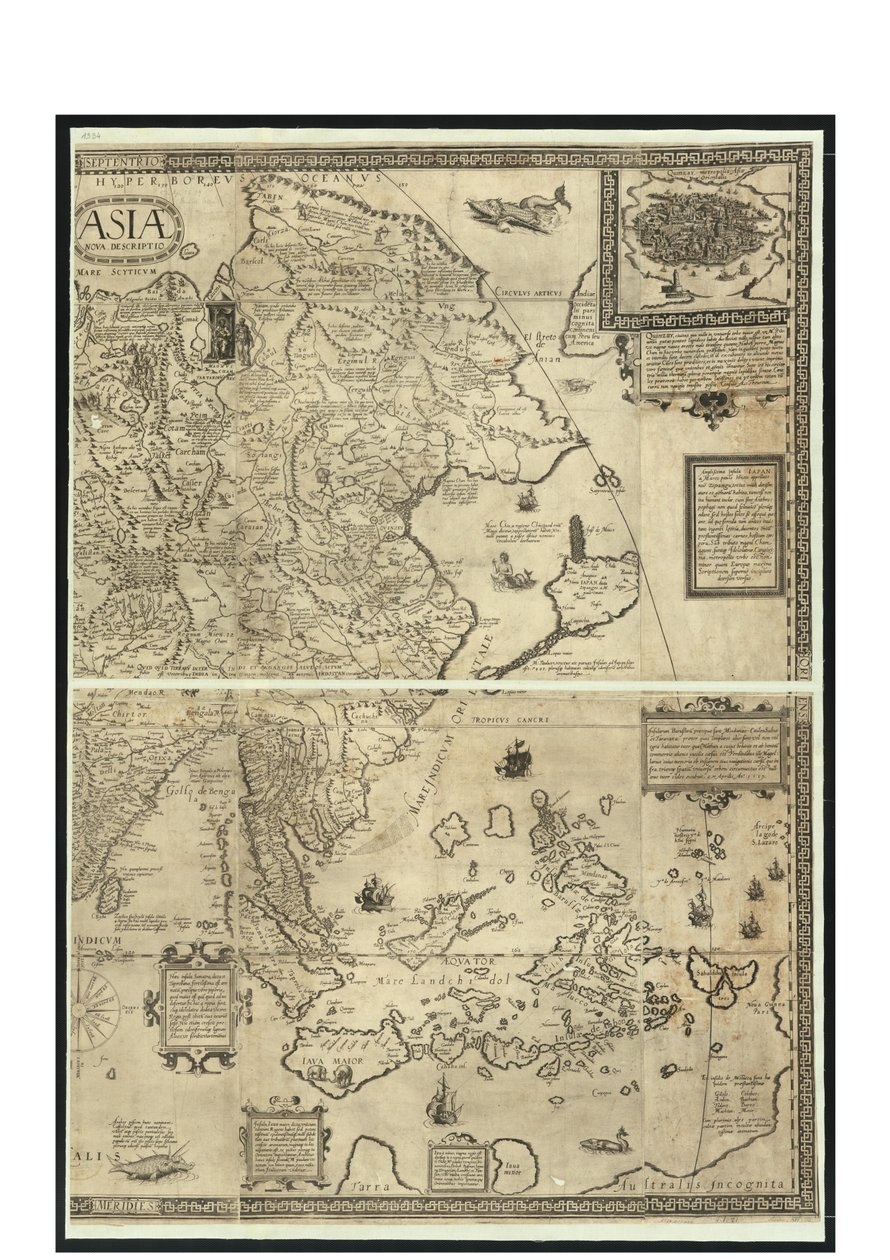 Mapa colorido de Daniel Keller