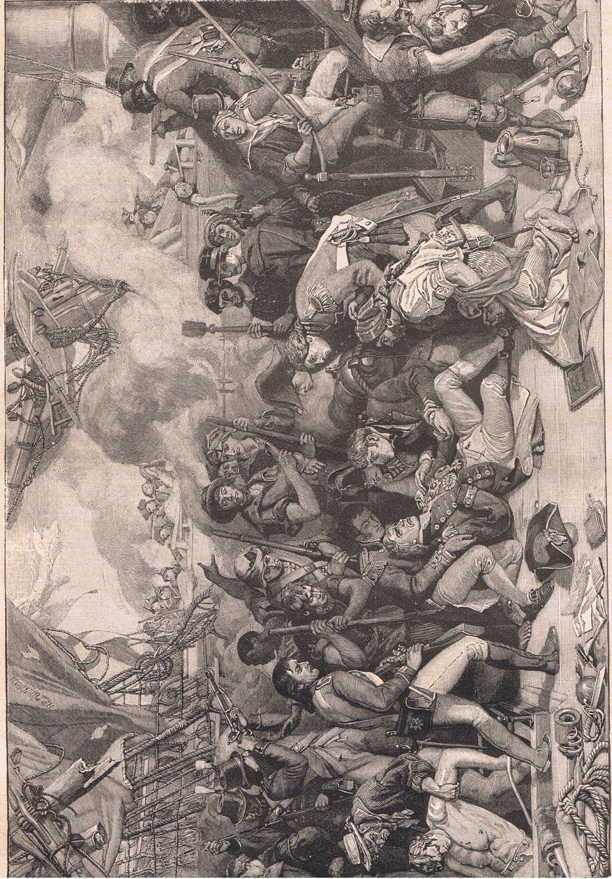 Morte de Nelson em 1805 de Daniel Maclise