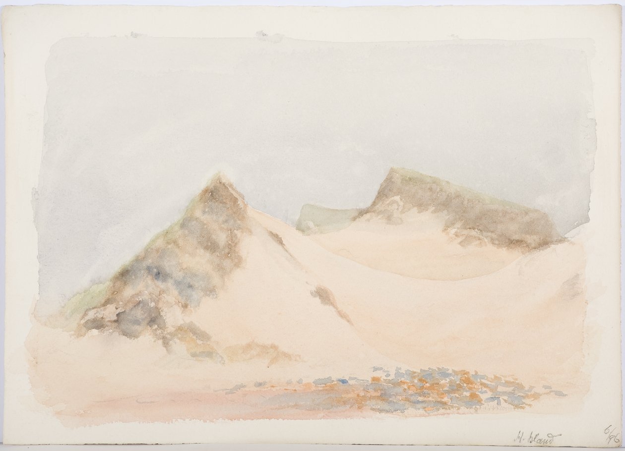 c.1916 (lápis e wc no papel) de Daniel Oliver