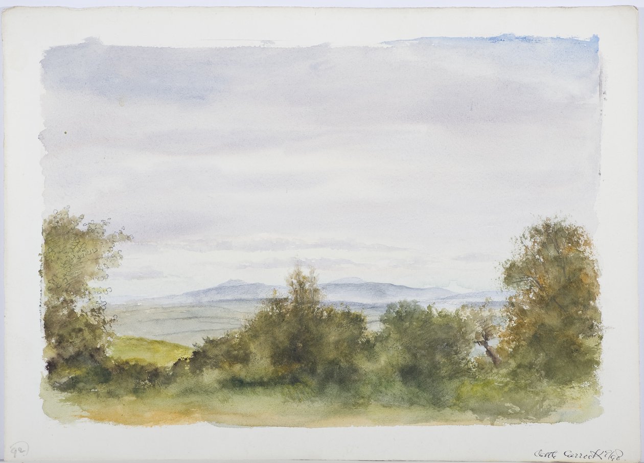 c.1916 (lápis e wc no papel) de Daniel Oliver