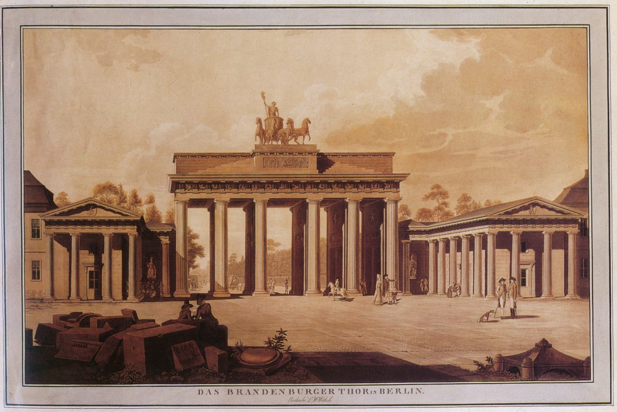 A Porta de Brandeburgo de Daniel Berger