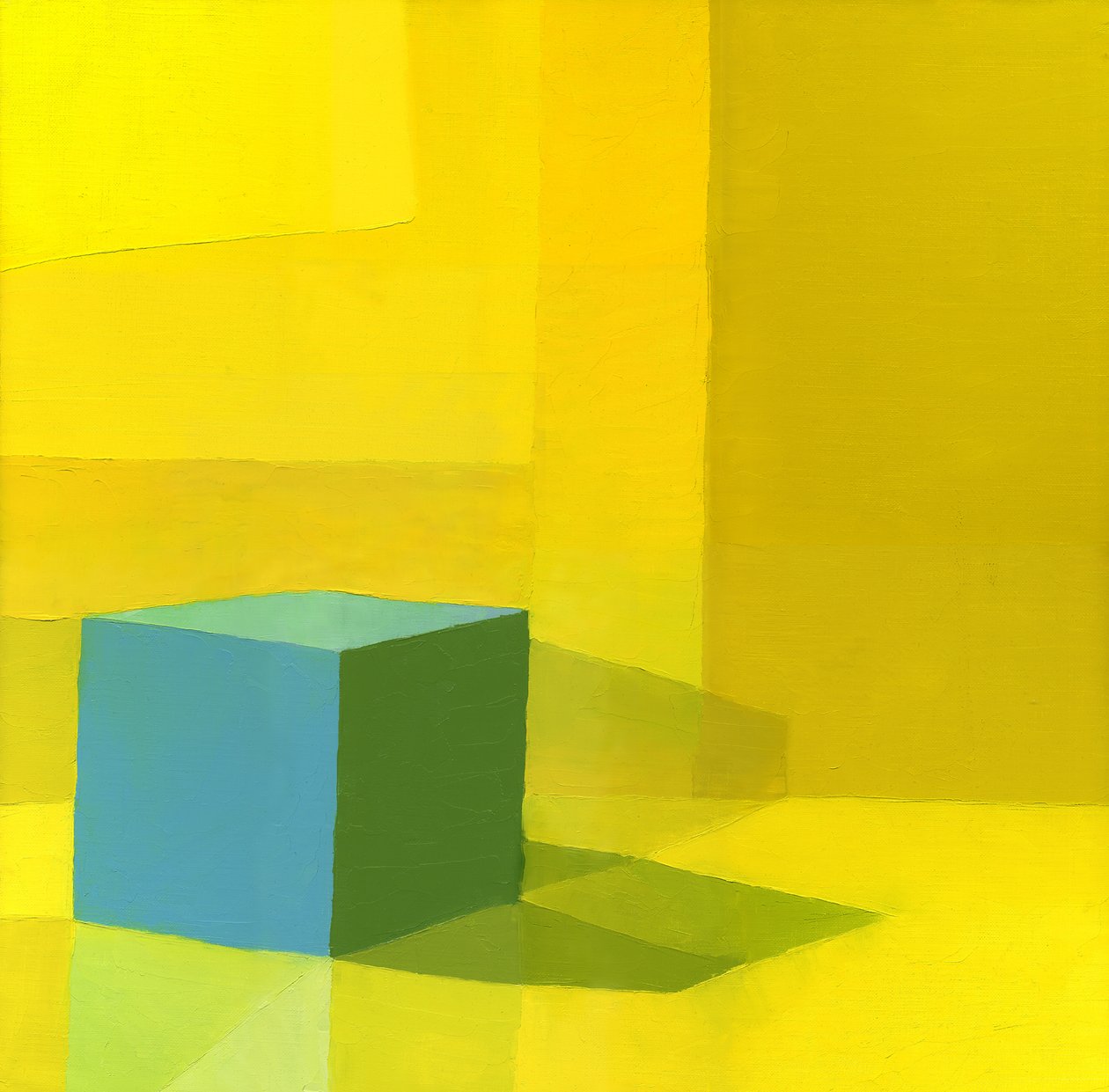 Amarelo azul de Daniel Cacouault