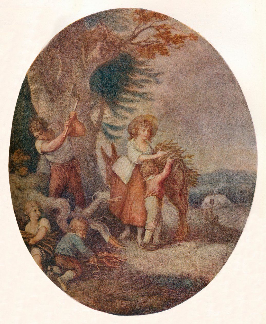 Novembro, c1785 de Daniel Gardner