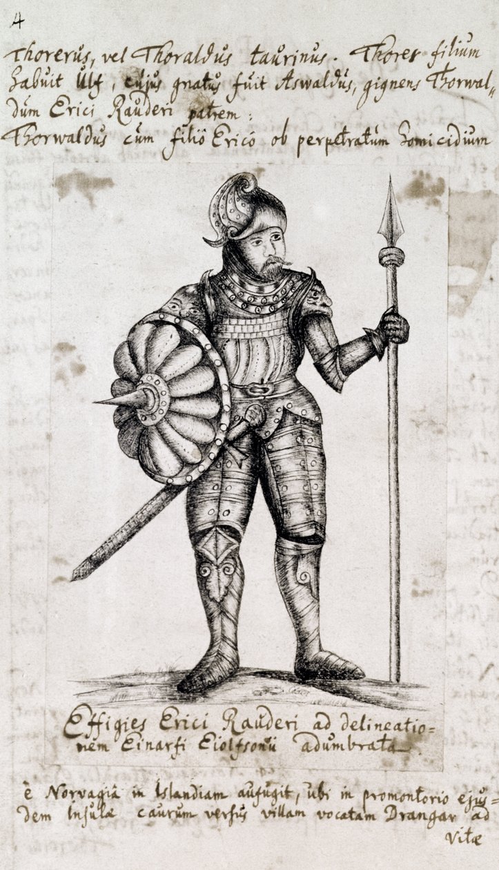 Eric, o Vermelho (950-10034) de Danish School