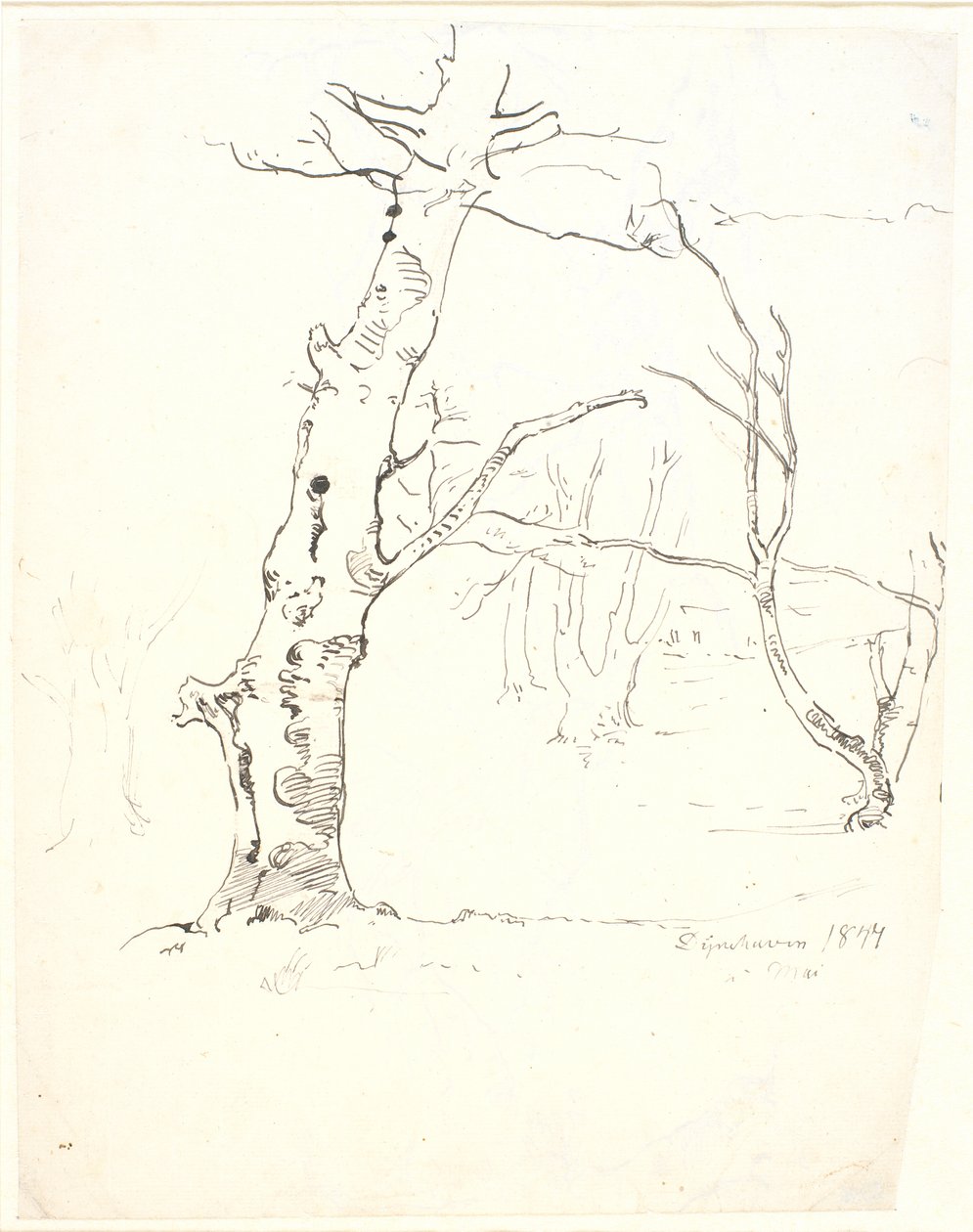 Troncos de árvores de Dankvart Dreyer