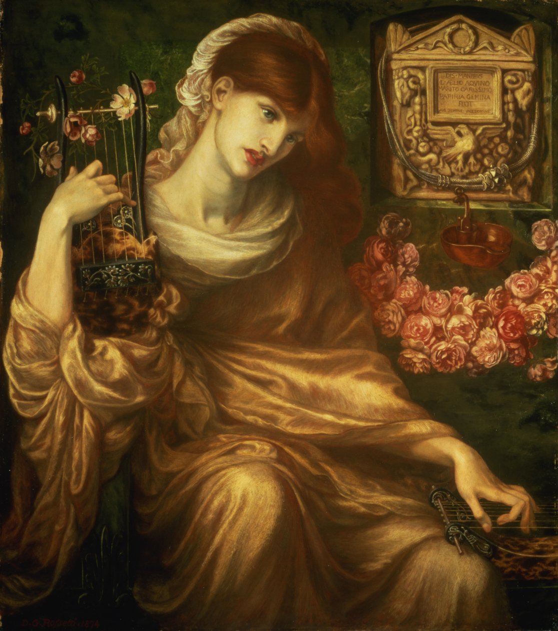 A viúva romana de Dante Gabriel Charles Rossetti