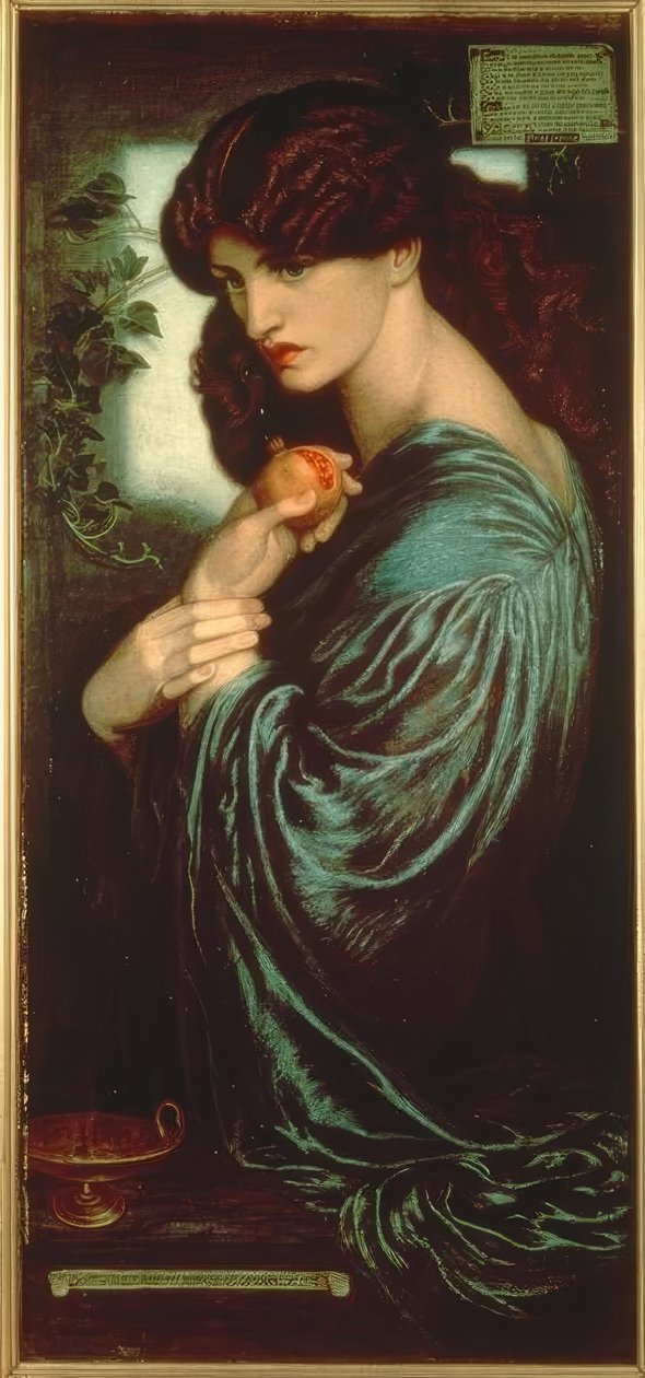 Proserpina de Dante Gabriel Charles Rossetti