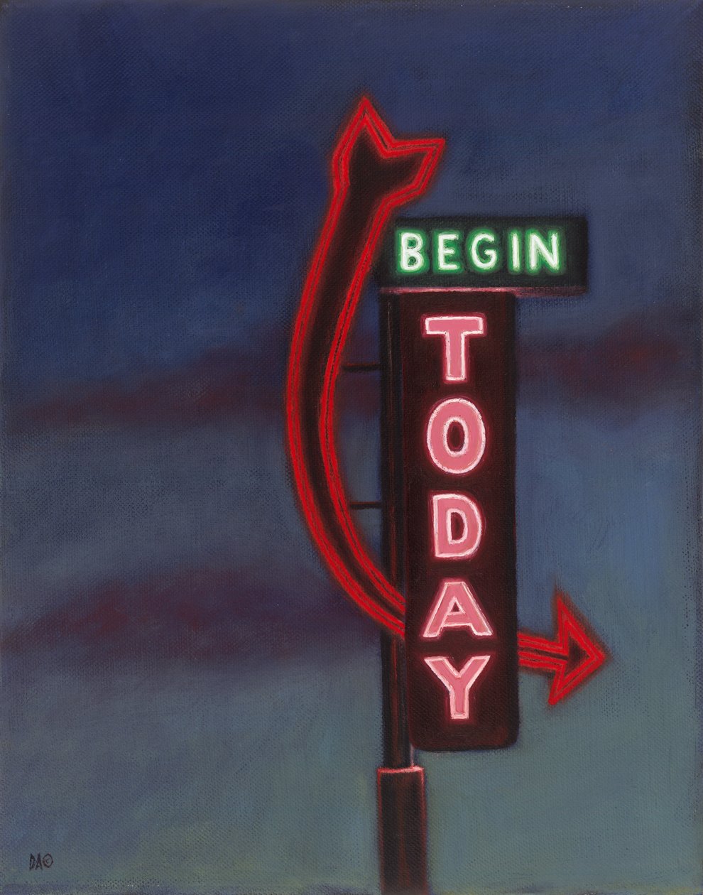 Comece hoje, 2009 de David Arsenault