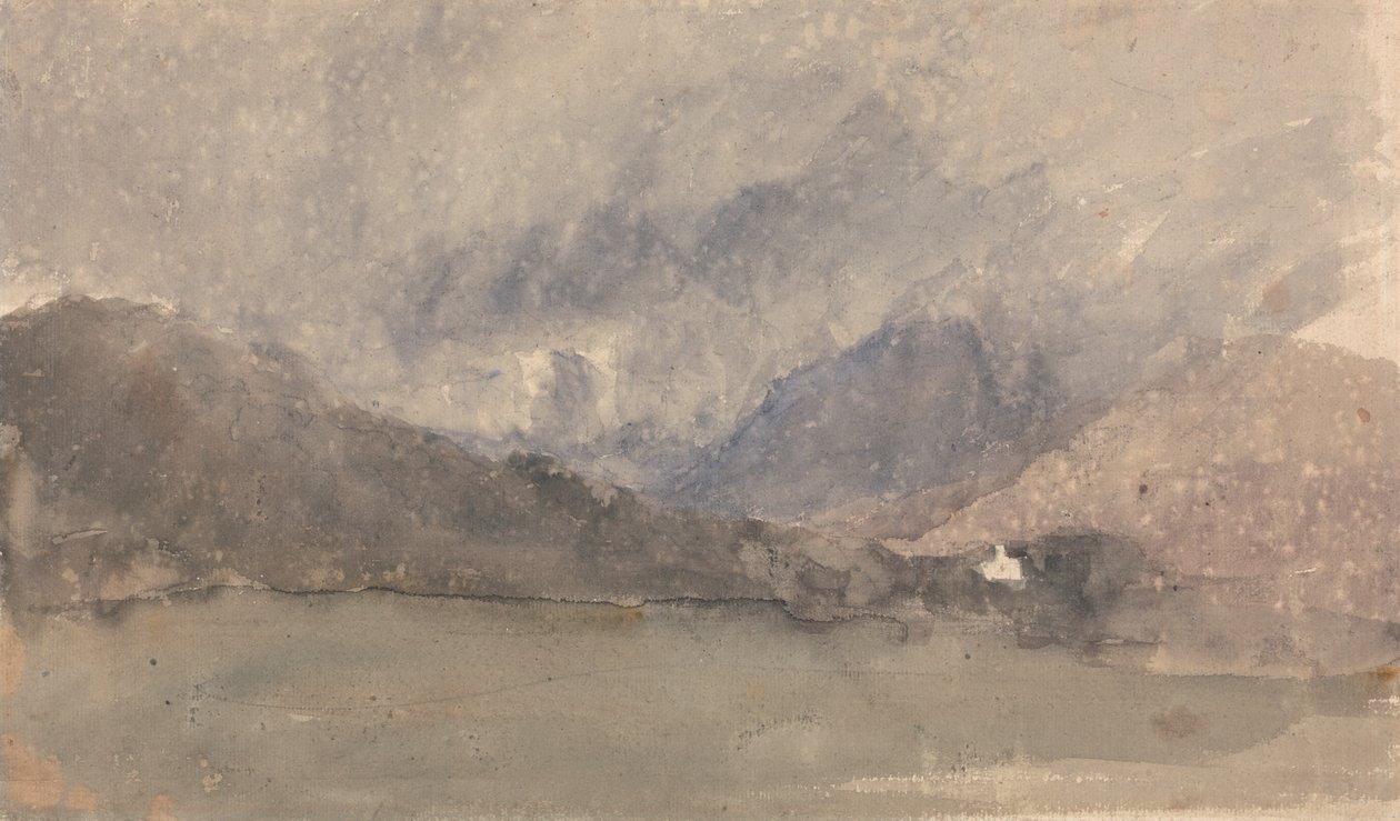 Capel Curig, Caernarvonshire, País de Gales de David Cox