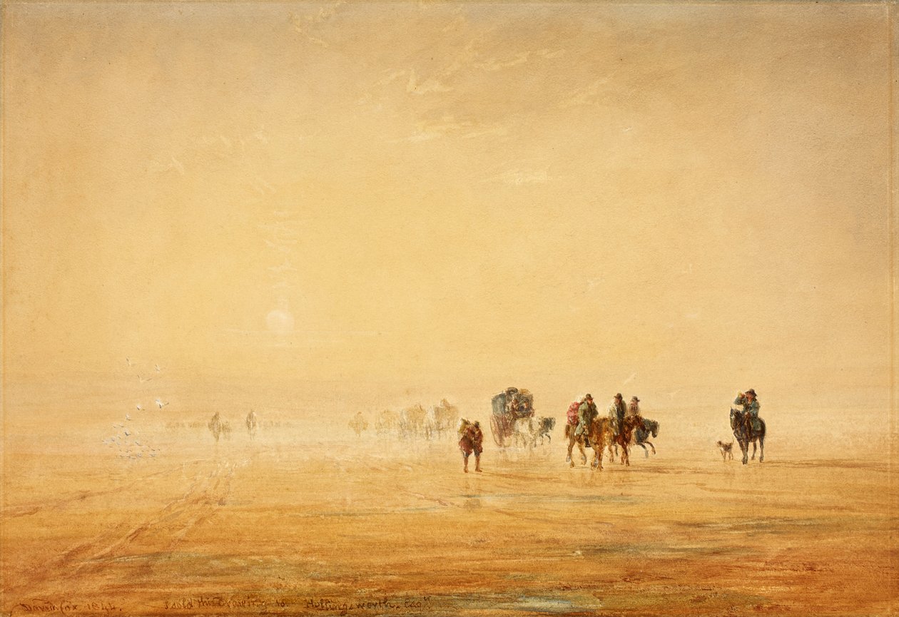 Lancaster Sands, 1844 de David Cox