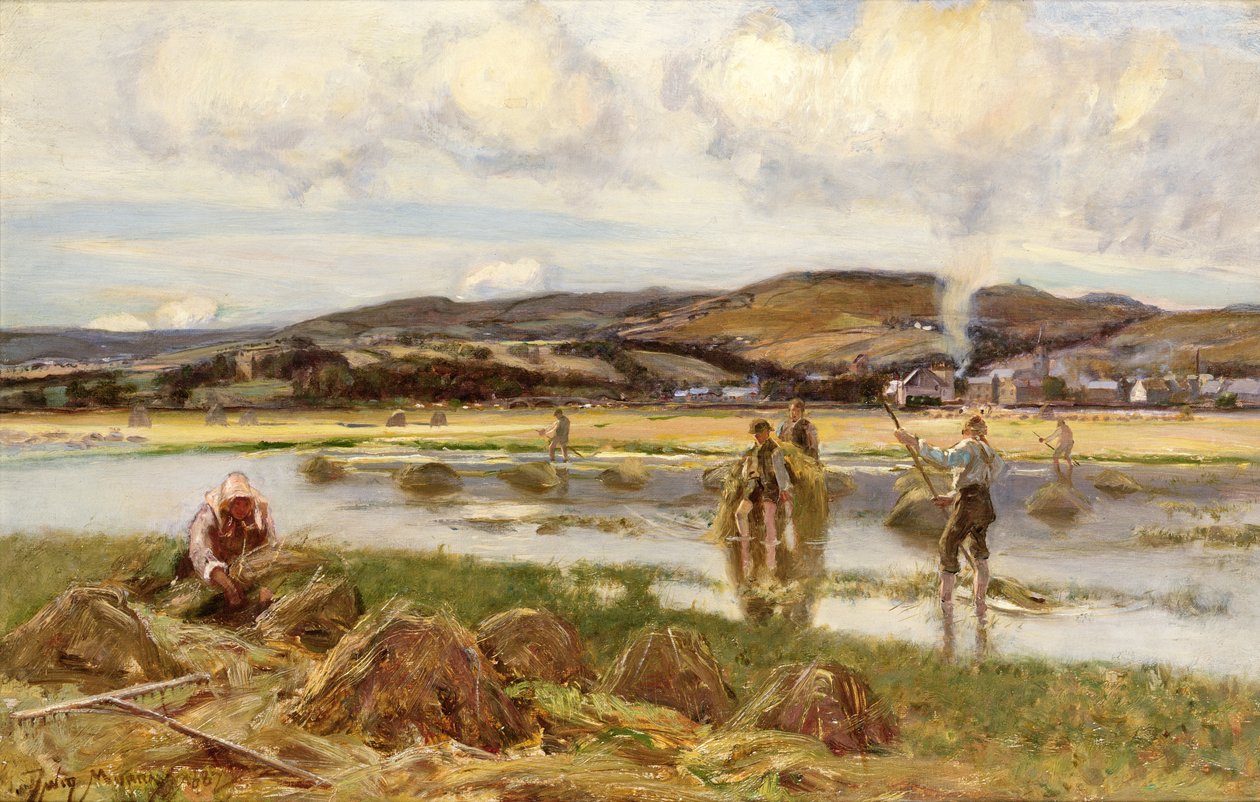 Os Reed Gatherers de David Murray