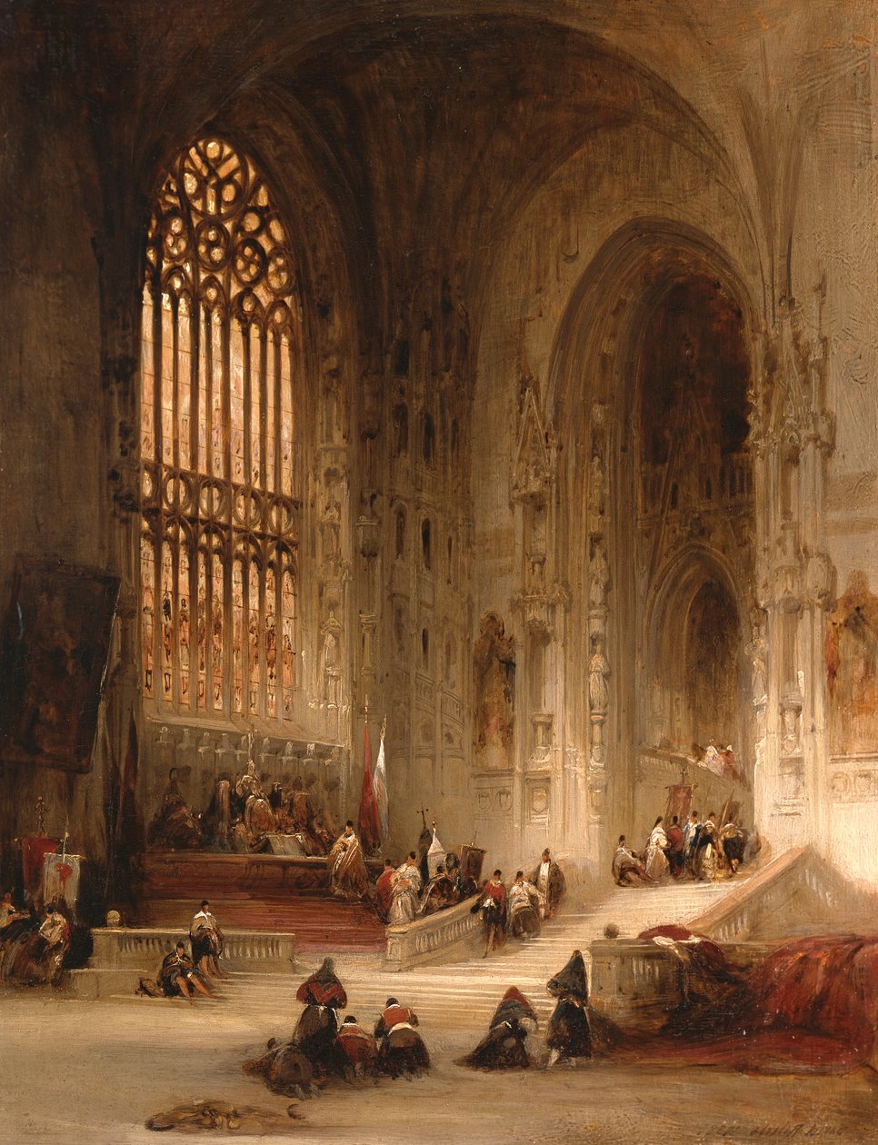 Catedral de Burgos, 1838 de David Roberts