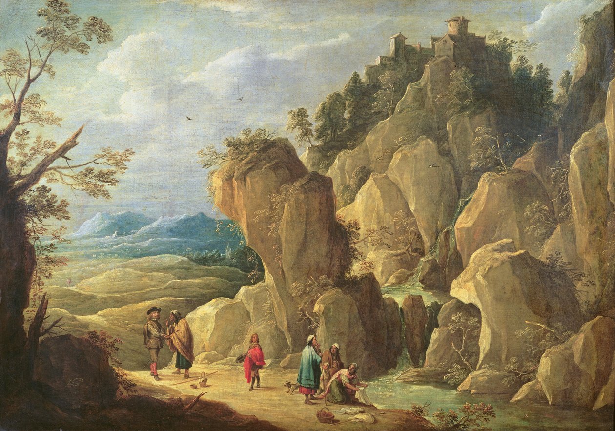 Os ciganos de David Teniers the Younger