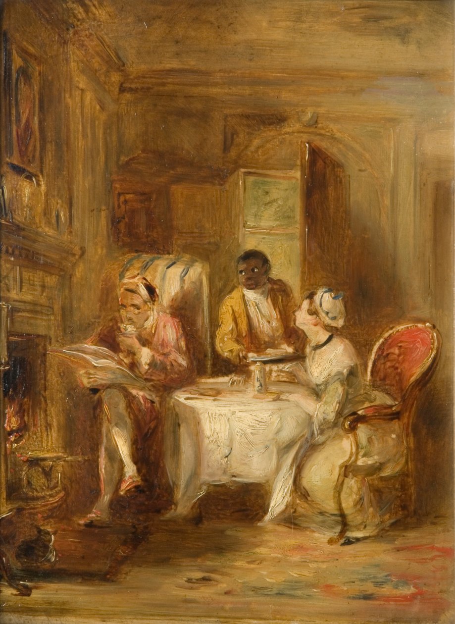 O café da manhã do inválido de David Wilkie