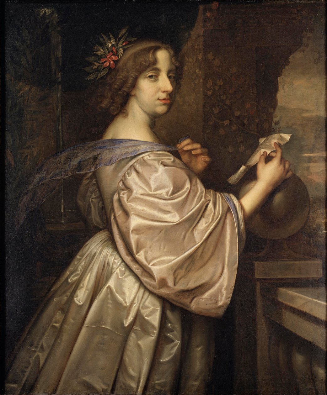 Rainha Cristina da Suécia, 1650 de David Beck