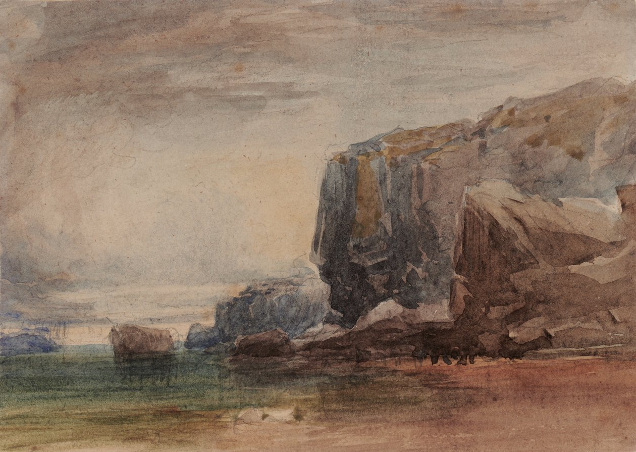 Cena Costeira (nº 1 temporária) de David Cox