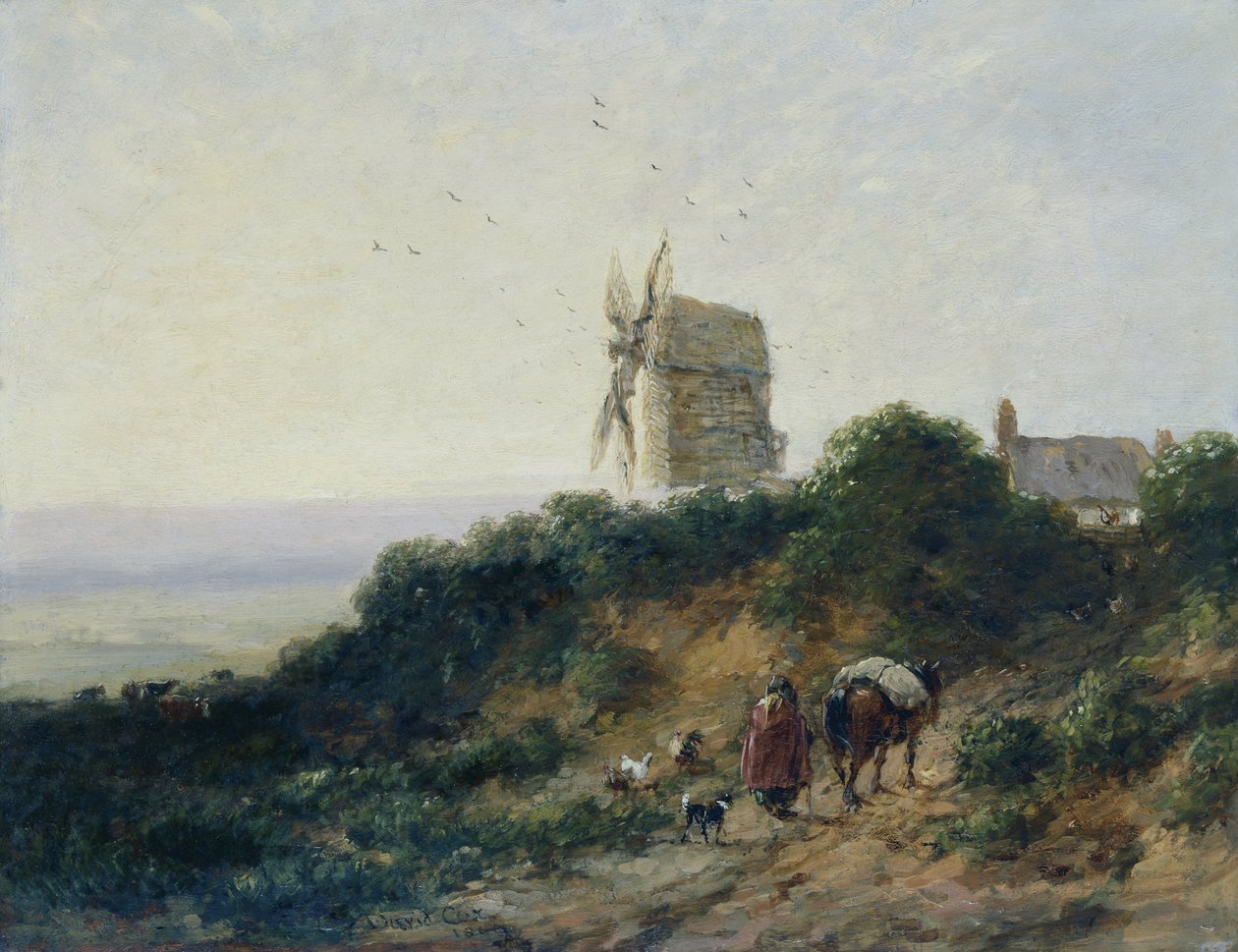 O caminho para o moinho de David Cox