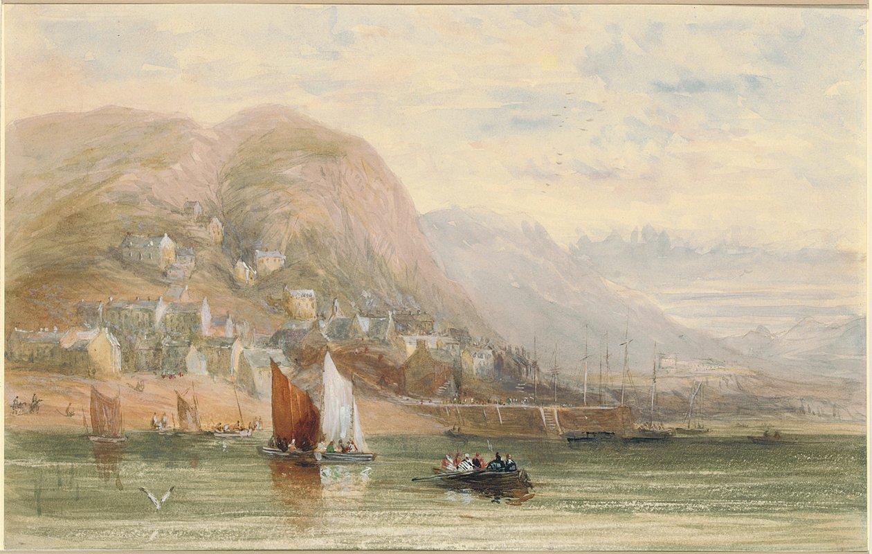 Vista de Barmouth, North Wales de David Cox