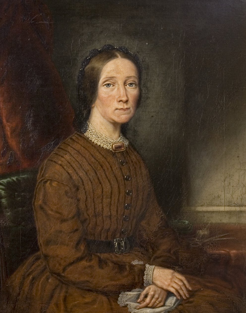 Esposa do pintor Harriet, c.1868 de David Gee