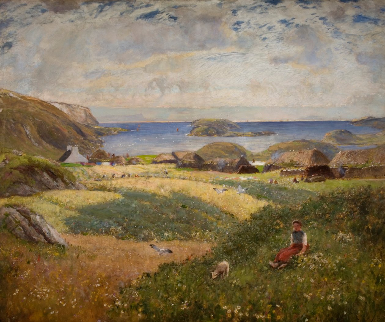 Crofts na ilha de Lewis de David Murray