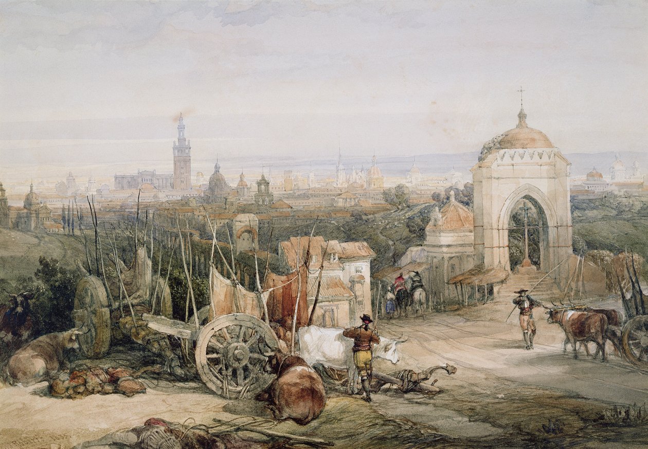 Sevilha da Cruz del Campo de David Roberts