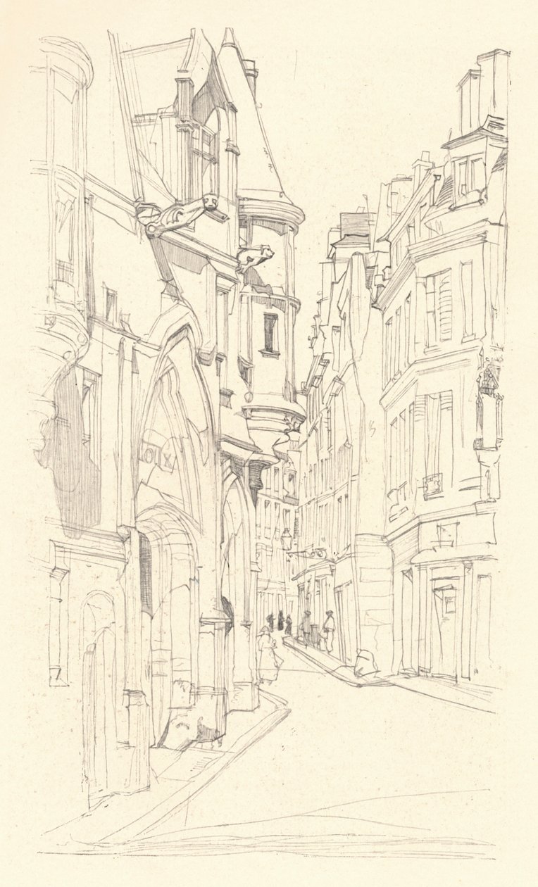 Hotel de Sens, 1915 de David Young Cameron