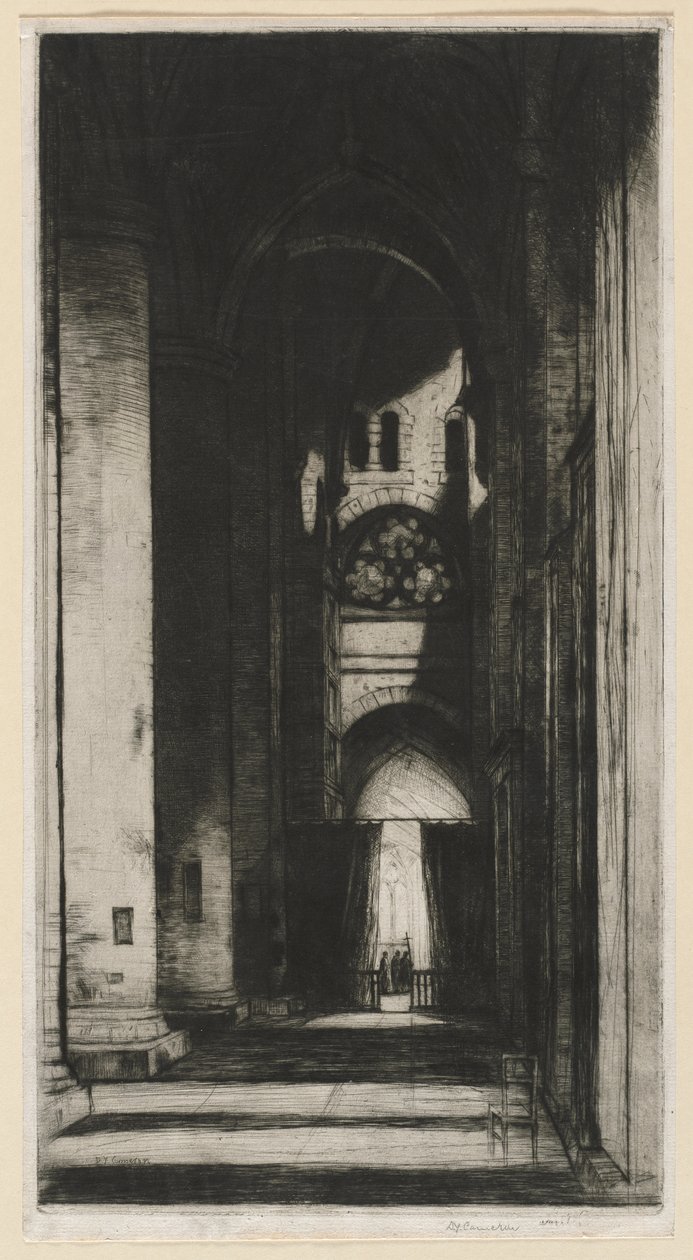 Abadia de Tewkesbury de David Young Cameron