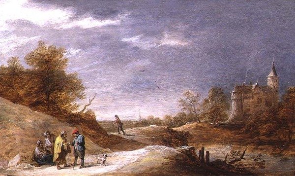 A cartomante de David Teniers the Younger