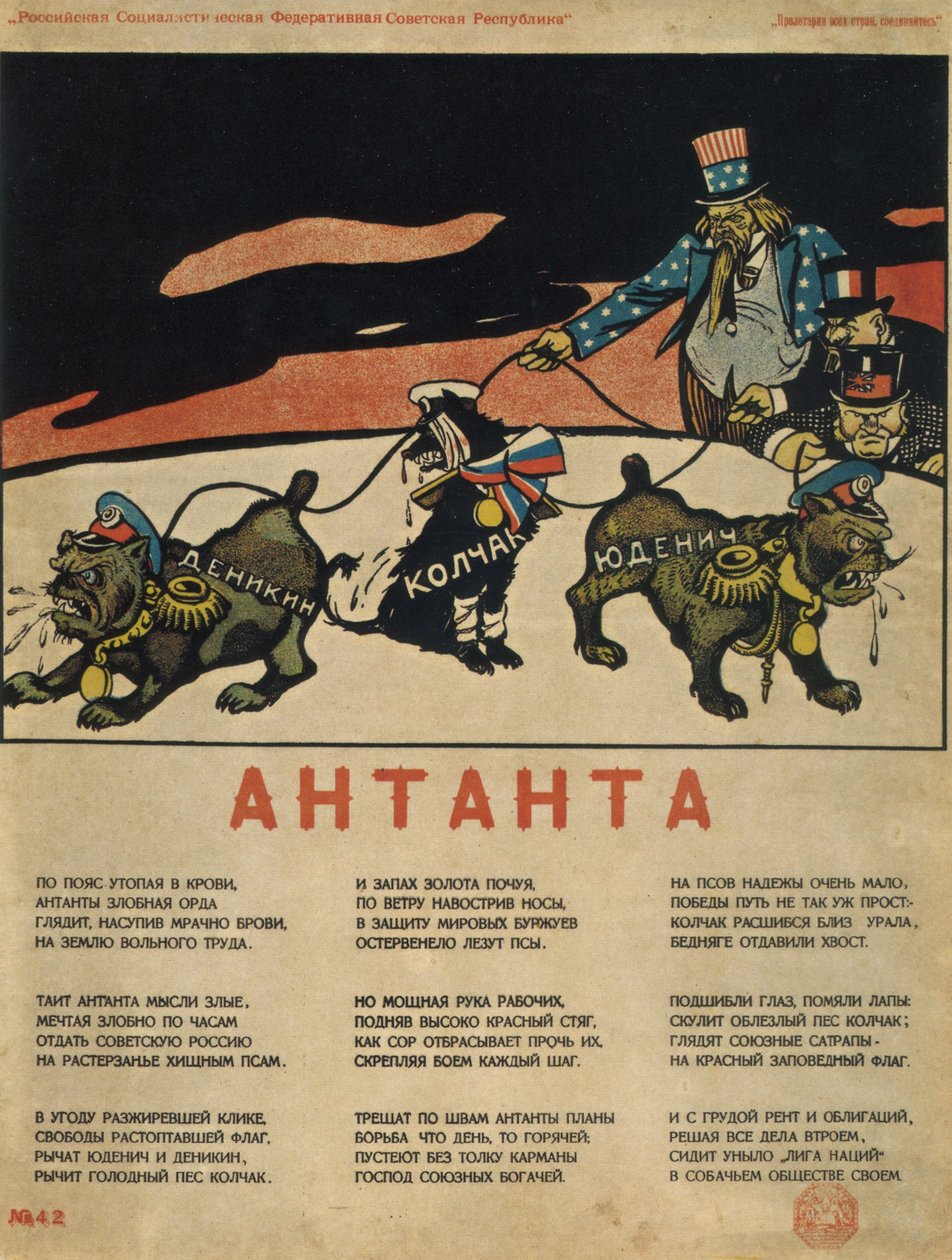 A Entente Tripla, 1919 de Deni