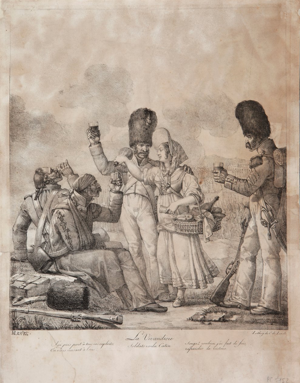 O Vivandière de Denis Auguste Marie Raffet