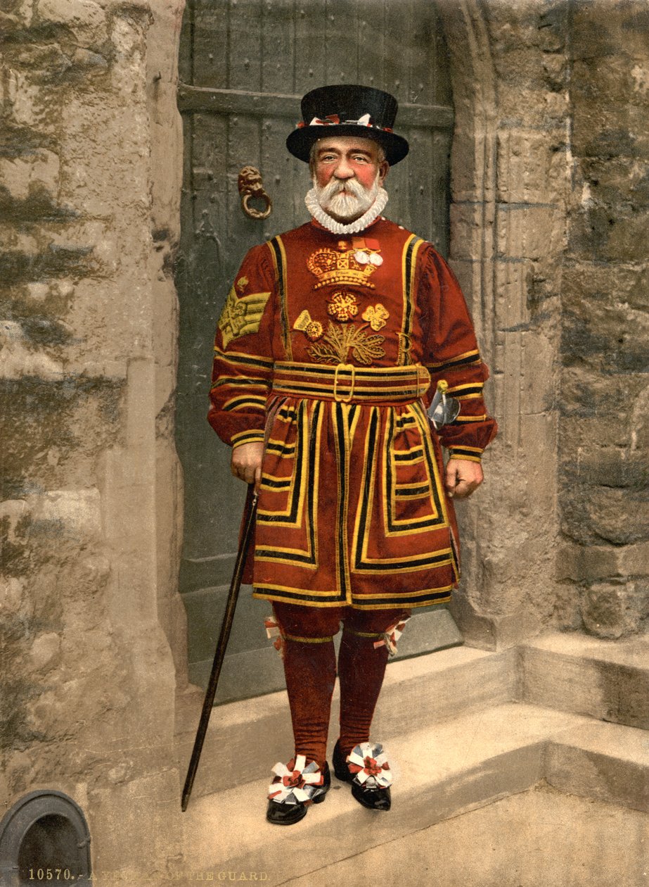 A Yeoman Of The Guard, c.1890-1900 de Detroit Publishing Co.