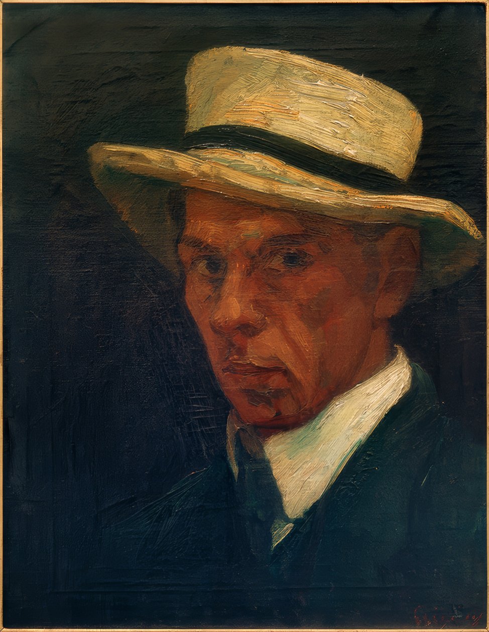 Auto-retrato de Dezso Czigany