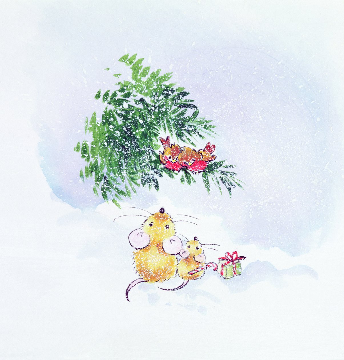 Ratos e Robins de Natal de Diane Matthes