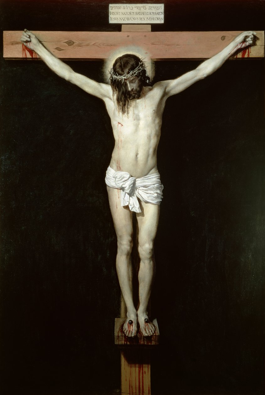 Cristo na cruz, c.1630 de Diego Velázquez