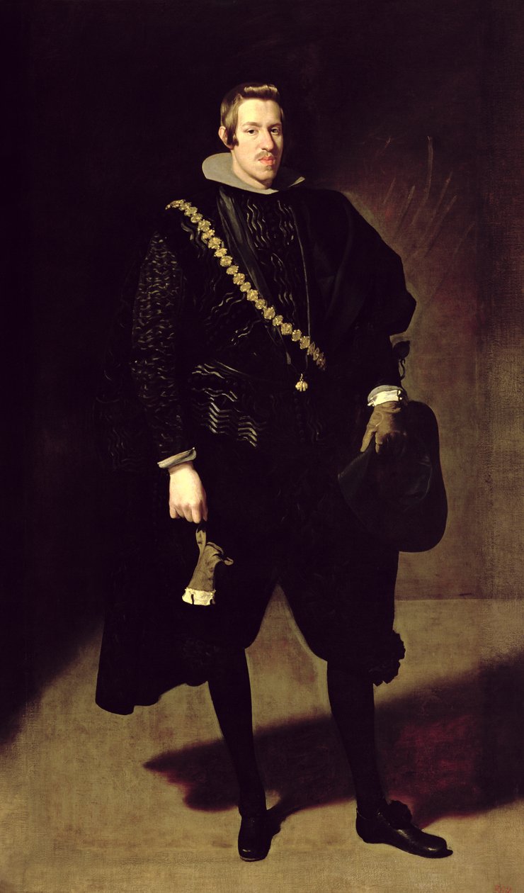 Retrato do Infante Don Carlos (1607-32) c.1626-27 de Diego Velázquez