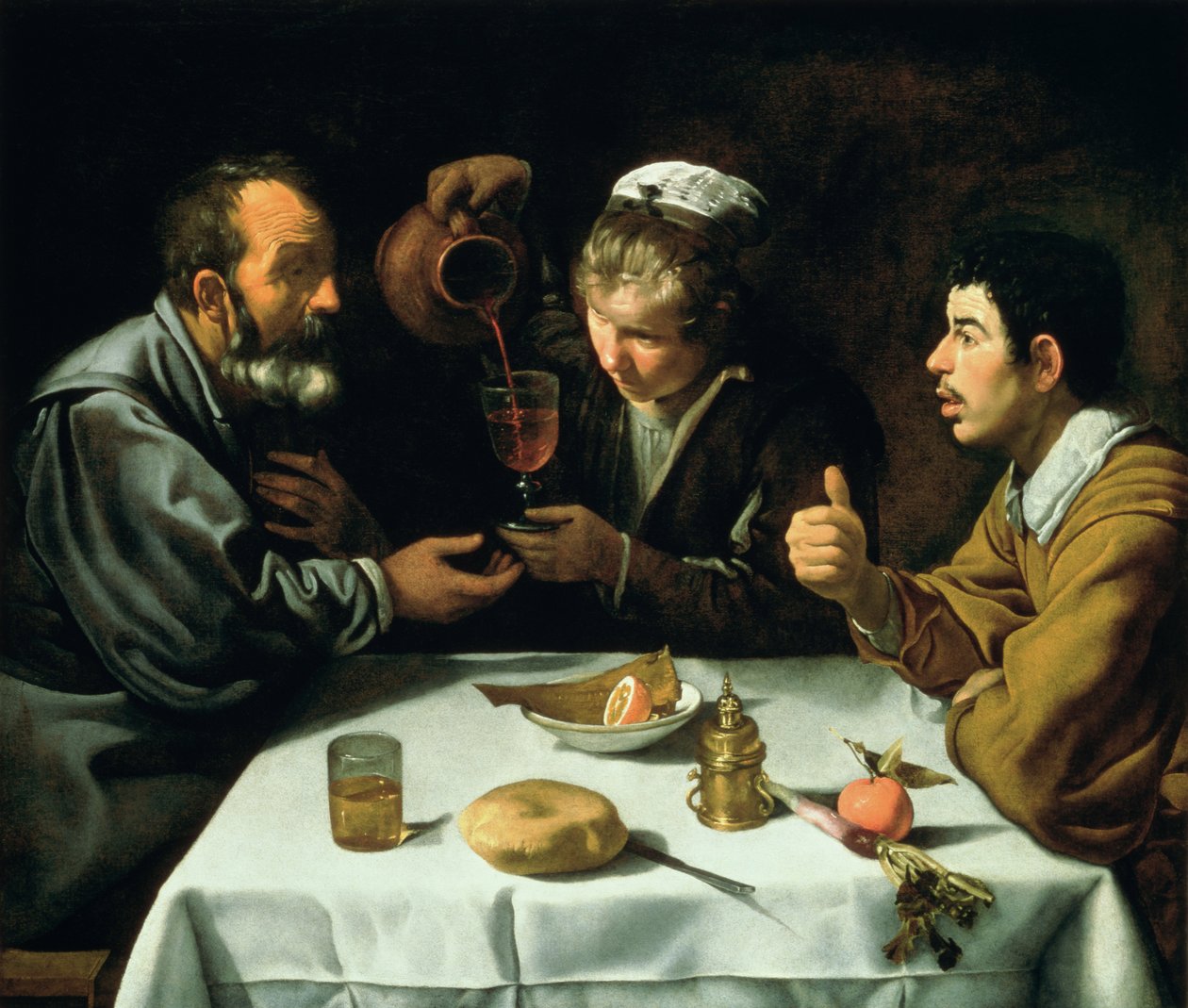 O almoço, 1620 de Diego Velázquez