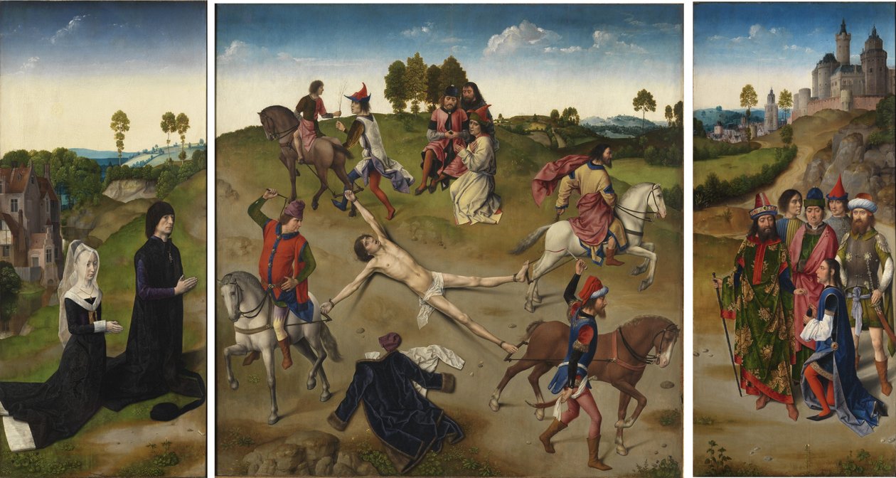Triptych de St Hippolyte de Dieric Bouts